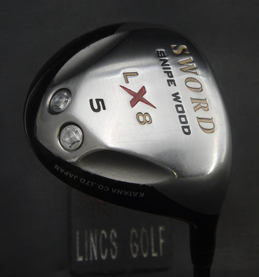 Sword Snipe Wood LX-8 5 Wood Regular Graphite Shaft Sword Grip