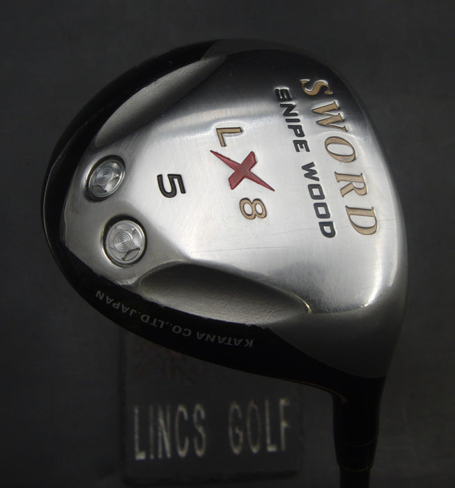 Sword Snipe Wood LX-8 5 Wood Regular Graphite Shaft Sword Grip