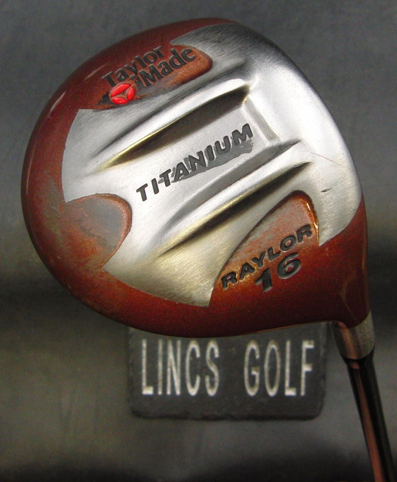 TaylorMade Titanium Raylor 16° Wood Regular Graphite Shaft TaylorMade Grip