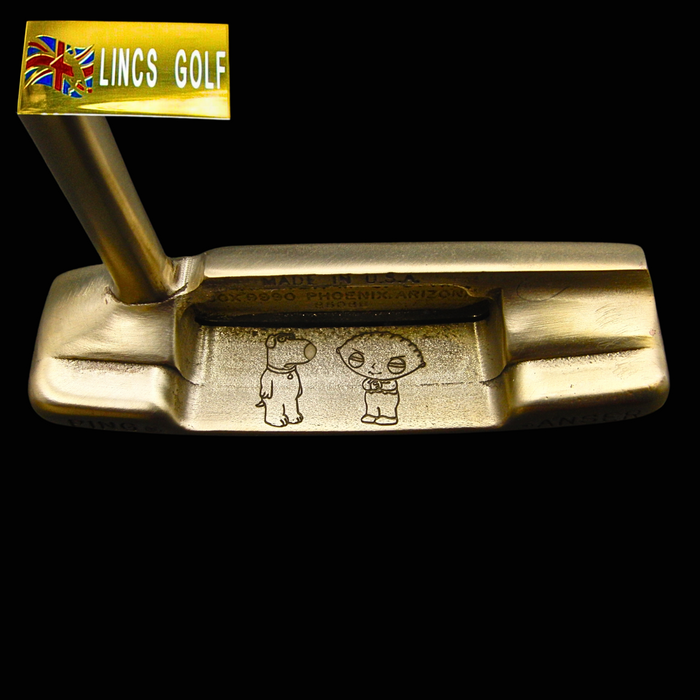Custom Milled Family Guy Themed Ping Anser Putter 88cm Steel Shaft