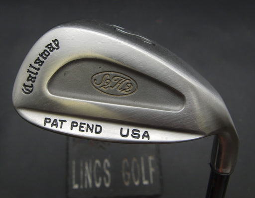 Callaway S2H2 PAT Pend USA Sand Wedge Stiff Graphite Shaft Black Grip