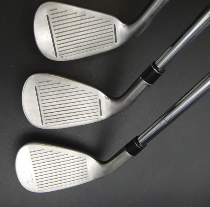 Set of 3 TaylorMade M1 7, 8 & 9 Irons Stiff Steel Shafts Black Grips*