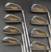 Set of 8 x Ping G10 50th Anniversary Irons 4-SW Regular Steel Shafts Ping Grips