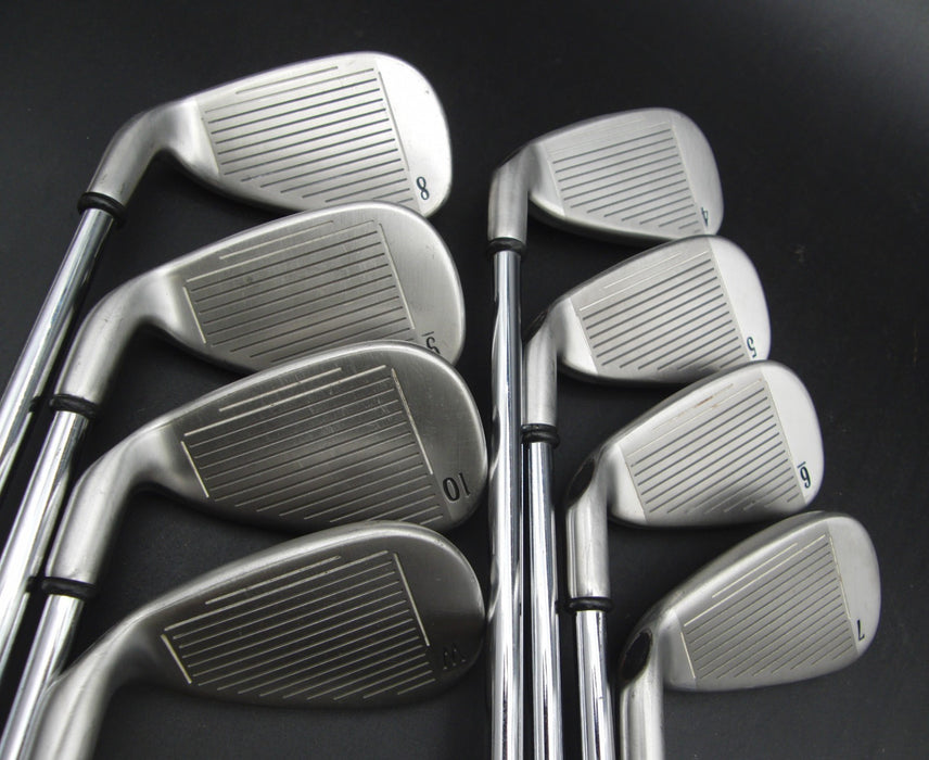 Set of 8x Callaway Big Bertha 2002 Irons 4-PW Regular Steel Shafts*