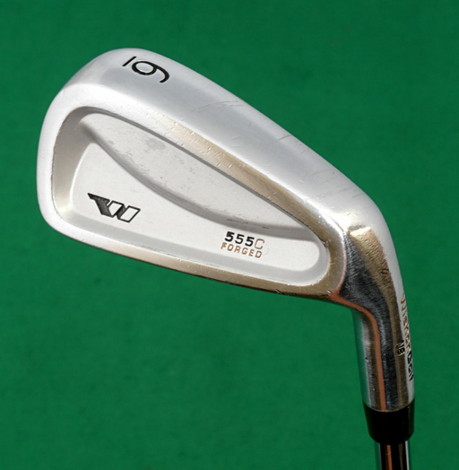 Wishon Golf NS 555C Forged 6 Iron Stiff Steel Shaft Wishon Golf Grip