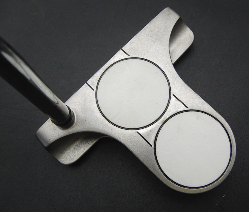 Odyssey White Steel 2-Ball Blade Putter 86cm Length Steel Shaft PSYKO Grip