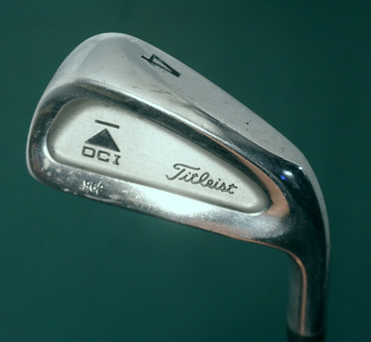 Titleist DCI 962 4 Iron Stiff Steel Shaft Golf Pride Grip