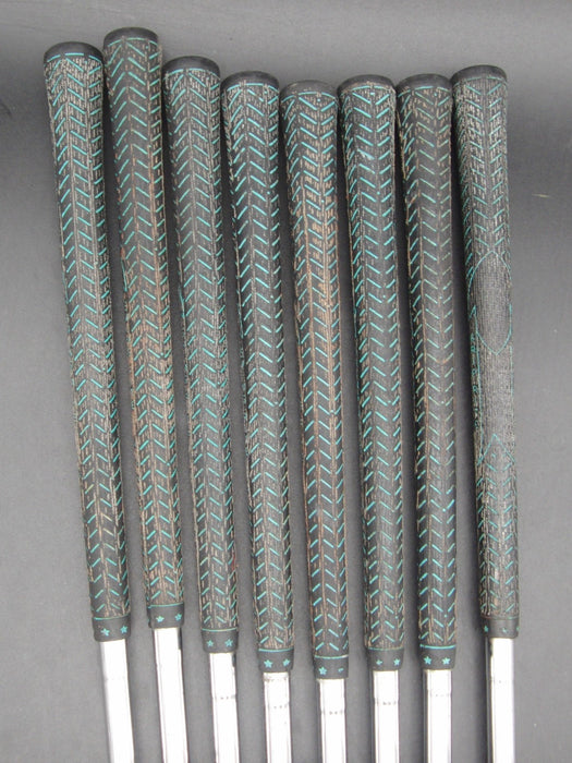 Set of 8x Mizuno Pro MS-5 3-PW Irons Regular Steel Shafts Grip Rite Grips