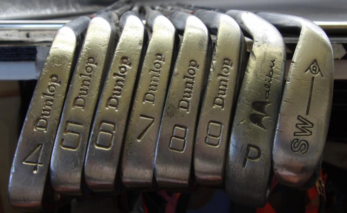 Set of Dunlop 4-SW+ Dunlop 9.5 Driver+ Dunlop  3 Wood+ 7 Wood+  Putter*