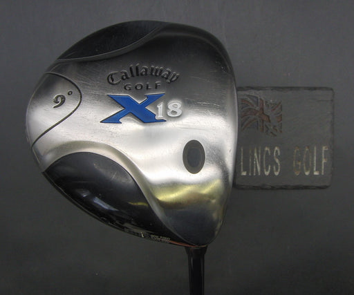 Callaway X18 9° Driver Regular Graphite Shaft Iomic Grip