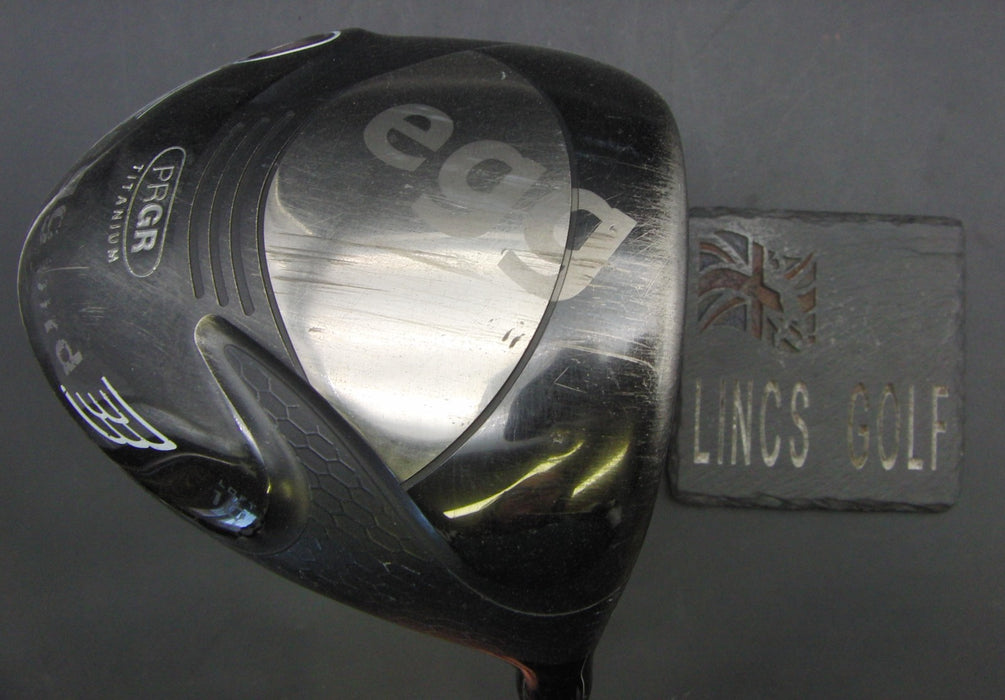 PRGR Egg Titanium 10° Driver Regular Graphite Shaft Golf Pride Grip