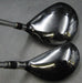 Set of 2 Bridgestone X-Drive GB 15° 3 Wood &23° 4 Hybrid Regular Graphite Shafts