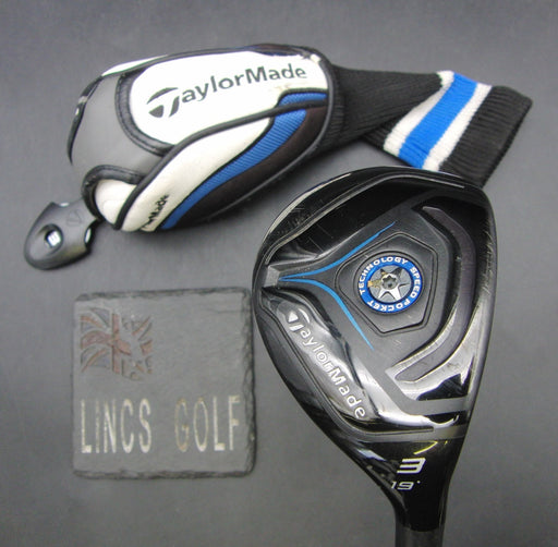 TaylorMade Jetspeed Black 19° 3 Hybrid Stiff Steel Shaft TaylorMade Grip + HC