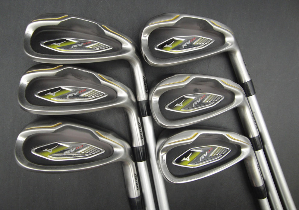 Set of 6x Mizuno RV03 Irons 6-PW+GW Regular Graphite Shafts Mizuno Grips*