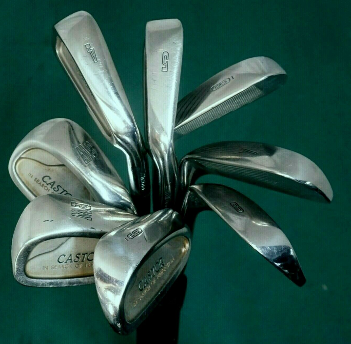 Collectors Scarce Set of 8 x Mizuno Castor Irons 4-SW Regular Graphite Shafts