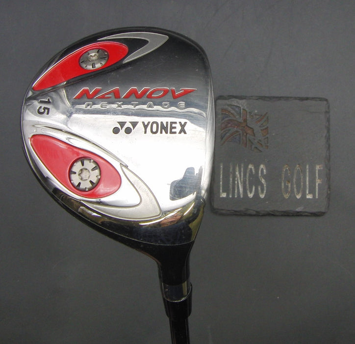 Yonex Nanov Nextage 15° 3 Wood Regular Graphite Shaft Benross Grip