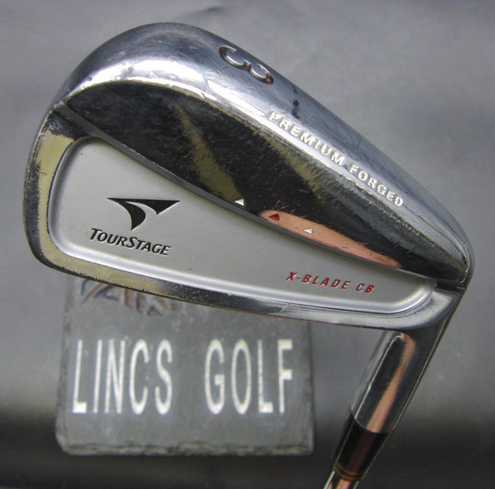 Bridgestone Tourstage X-Blade CB 3 Iron Stiff Steel Shaft Golf Pride Grip