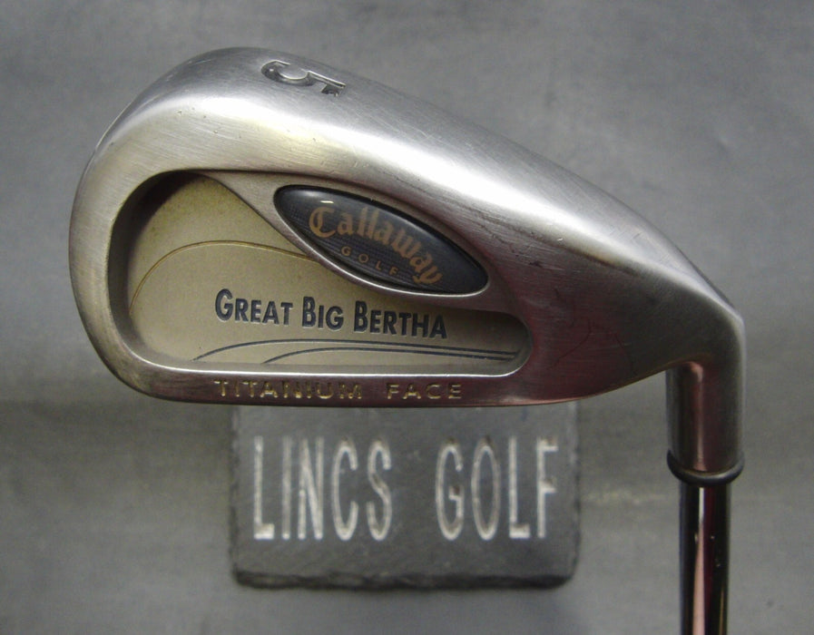 Callaway Great Big Bertha 5 Iron Stiff Steel Shaft Callaway Grip