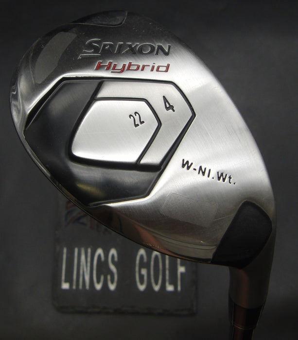 Srixon W-NI.Wt. 22° 4 Hybrid Stiff Graphite Shaft Srixon Grip