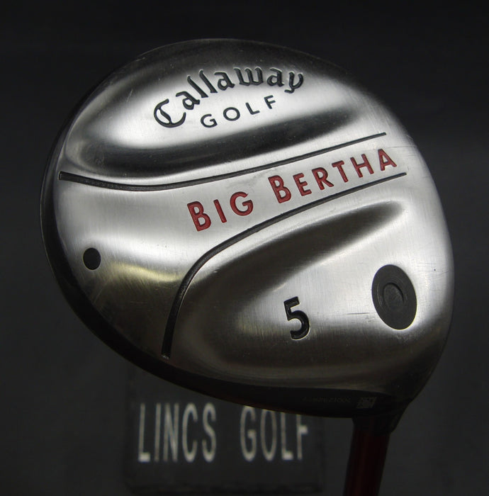 Callaway Big Bertha 5 Wood Regular Graphite Shaft Callaway Grip