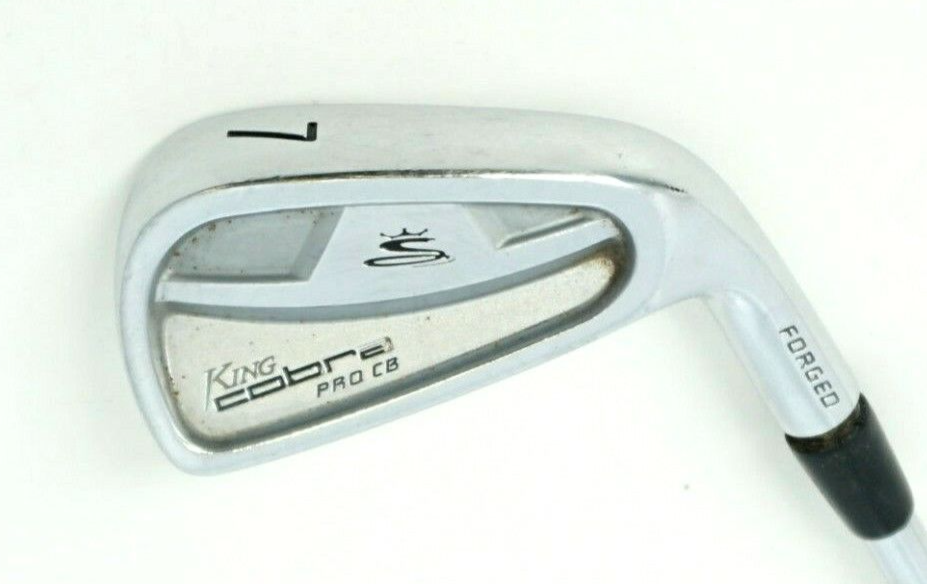 Cobra Pro CB Forged 7 Iron True Temper Regular Steel Shaft Lamkin Grip