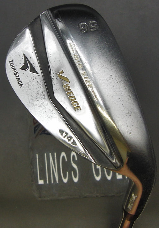 Bridgestone Tourstage V-Wedge 56° Sand Wedge Stiff  Steel Shaft Tourstage Grip