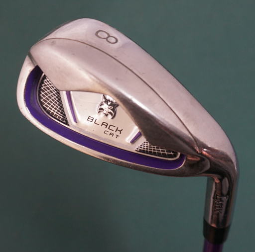 Lynx Black Cat 8 Iron Seniors Steel Shaft Lynx Grip