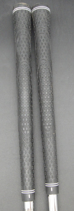 Set of 2 Unbranded Gap & Sand Wedges Regular Steel Shafts Black Grips