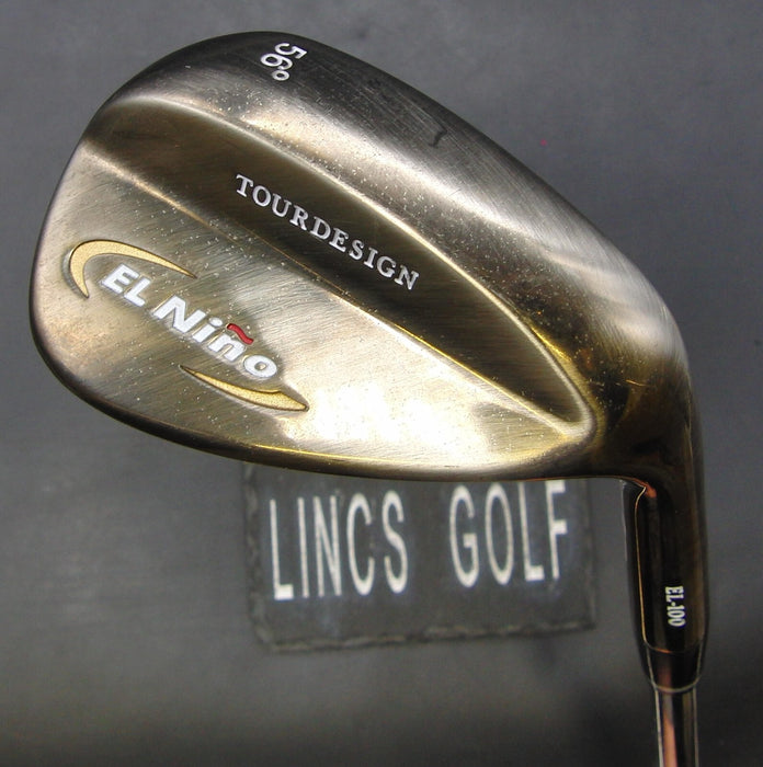 EL Nino EL-100 Tour Design 56° Sand Wedge Regular Steel Shaft EL Nino Grip