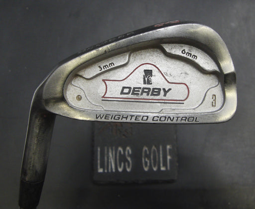 Left-Handed Howson Derby 3 Iron Stiff Steel Shaft Howson Grip