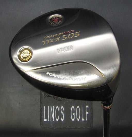PRGR TR-X 505 Premium Red Forged Driver Regular Graphite Shaft PRGR Grip