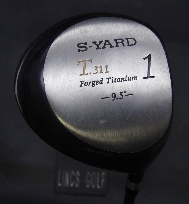 S-YARD T.311 Forged Titanium 9.5° Driver Stiff Graphite Shaft S-YARD Grip