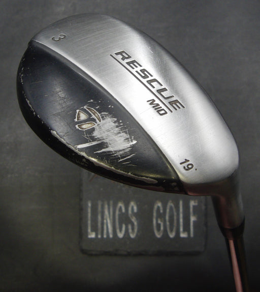 TaylorMade Rescue Mid 19° 3 Hybrid Stiff Steel Shaft TaylorMade Grip