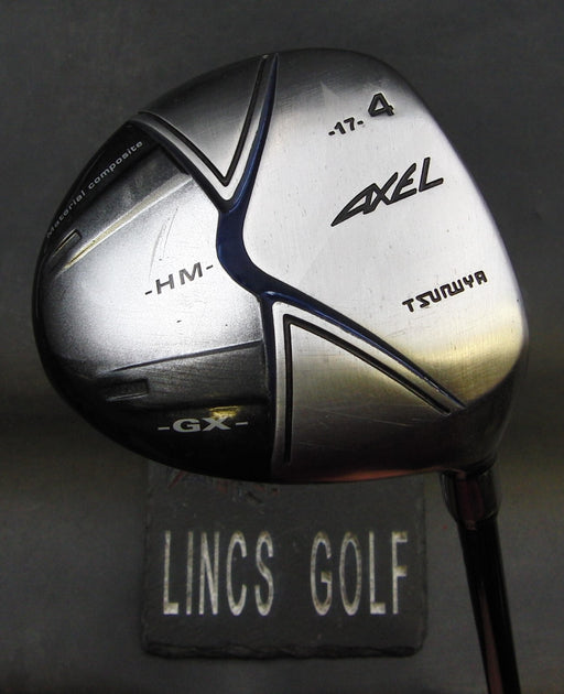 TSURUYA AXEL GX HM 17° 4 Wood Regular Graphite Shaft Golf Pride Grip