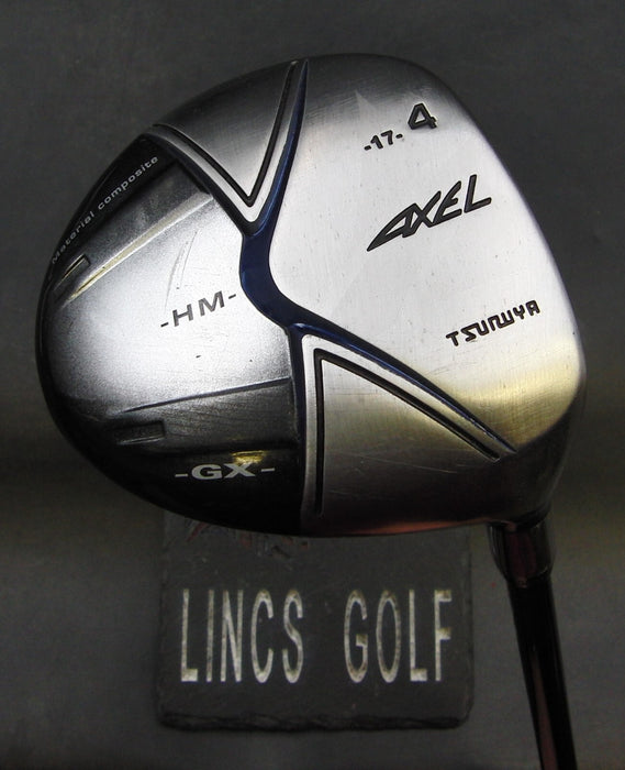 TSURUYA AXEL GX HM 17° 4 Wood Regular Graphite Shaft Golf Pride Grip