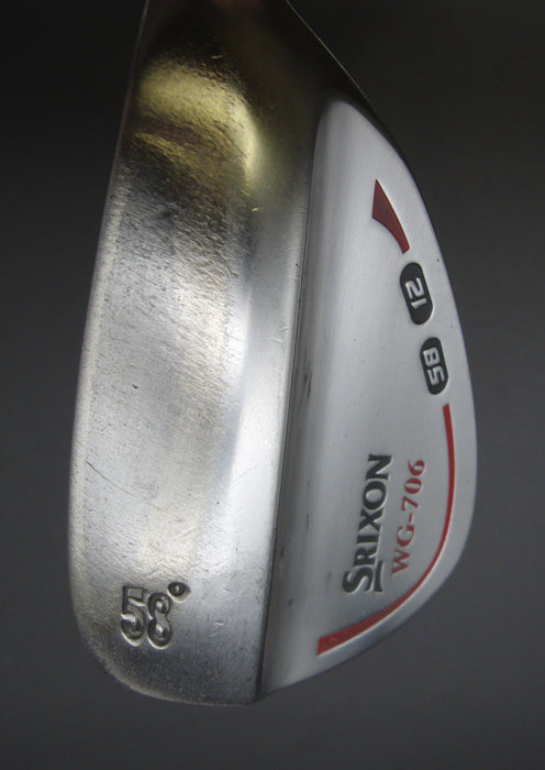 Srixon WG-706 Forged 58° Sand Wedge Stiff Steel Shaft Srixon Grip