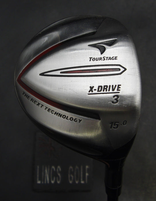 Bridgestone Tourstage X-Drive 15° 3 Wood Regular Graphite Shaft TourEdge Grip