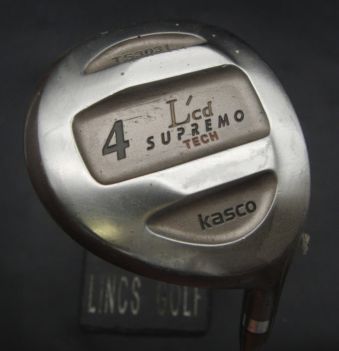 Kasco L'cd Supremo Tech TS303t 4 Wood Stiff Graphite Shaft with Grip