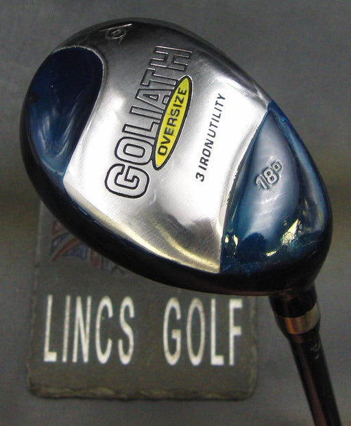 Ladies Dunlop Goliath Oversize 18° 3 Hybrid Ladies Graphite Shaft Dunlop Grip