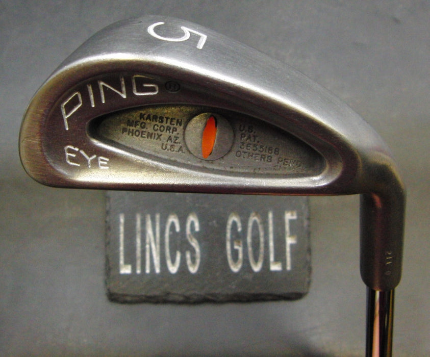 Ping Eye Orange Dot 5 Iron Regular Steel Shaft Ping Grip