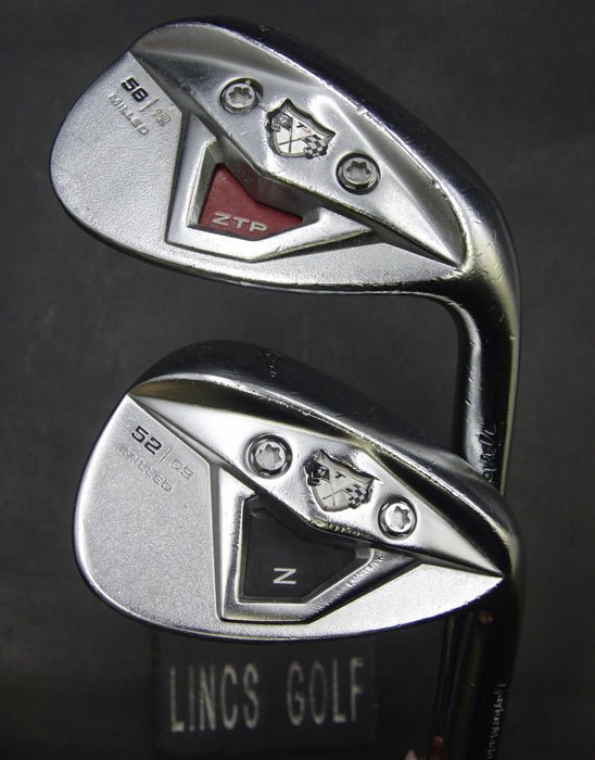 Set of 2x TaylorMade TP ZTP Milled 52° & 56° Wedges Regular Steel Shafts*