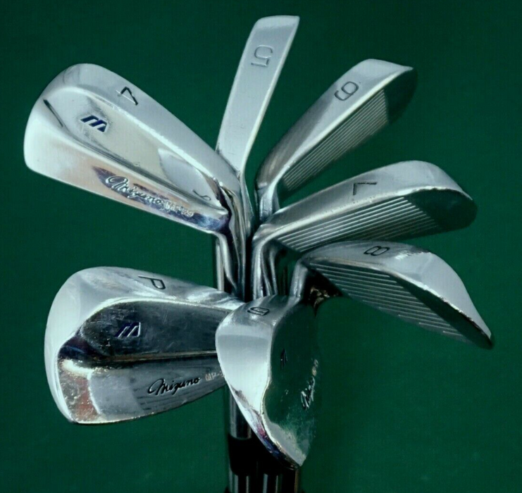 Set Of 7 x Mizuno MP29 Irons 4-PW Stiff Steel Shafts Golf Pride Grips