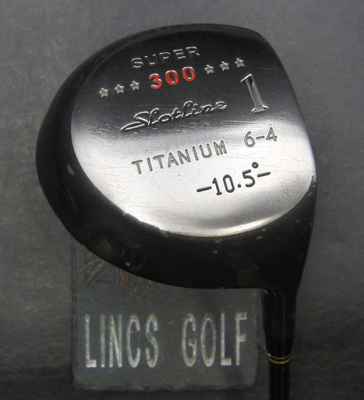 Slotline Super 300 10.5° Driver Regular Graphite Shaft Royal Grip + Headcover