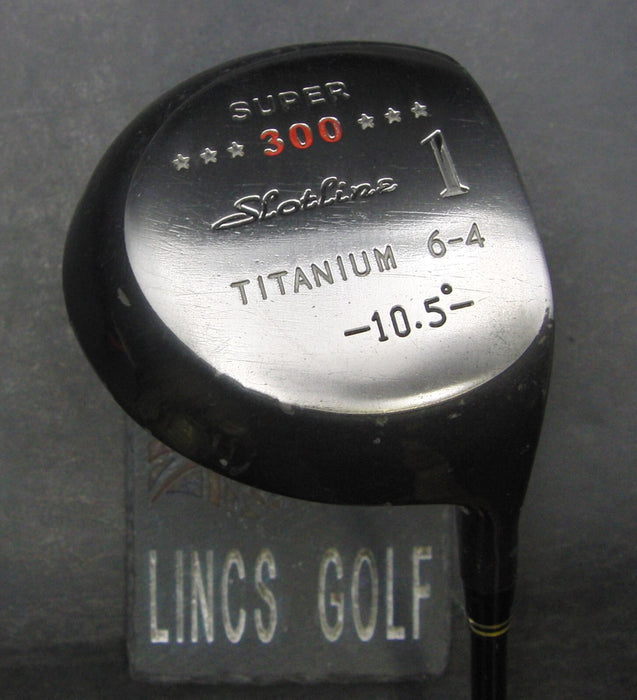 Slotline Super 300 10.5° Driver Regular Graphite Shaft Royal Grip + Headcover