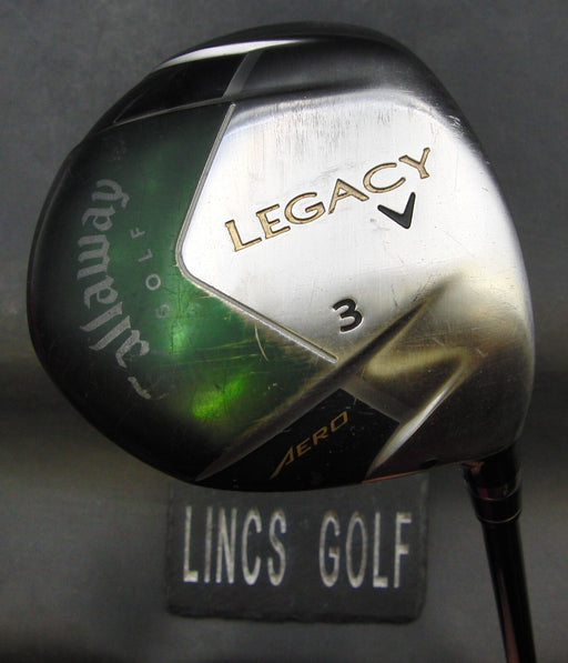 Callaway Legacy Aero 3 Wood Regular Graphite Shaft Golf Pride Grip