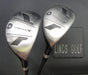 Set of 2 Yamaha Inpres X 21° 4+ 24° 5 Hybrids Regular Graphite Shafts