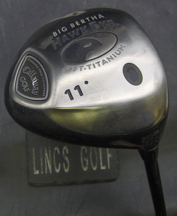 Ladies Callaway Big Bertha Hawk Eye 11° Driver Ladies Graphite Shaft