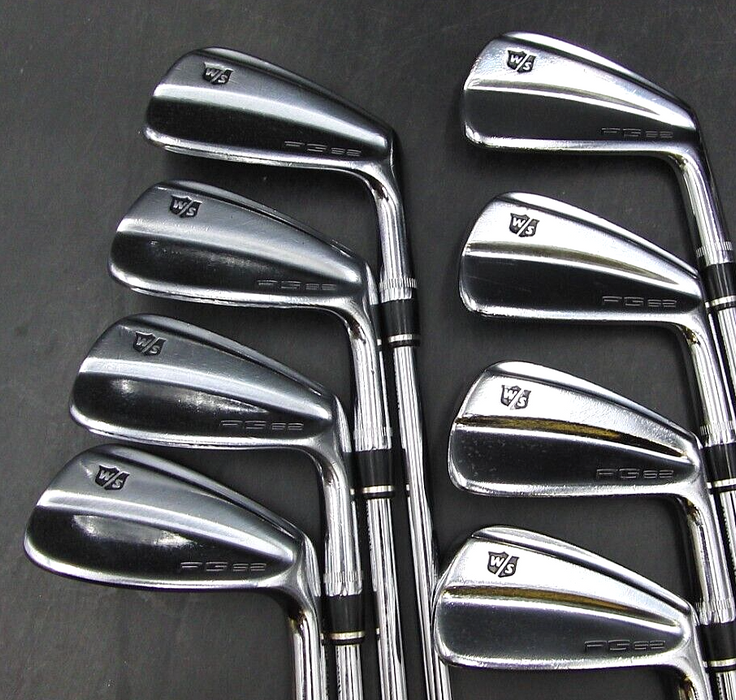 Set of 8 x Wilson Staff FG62 Irons 3-PW Stiff Steel Shafts Lamkin Grips