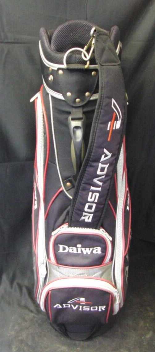 Japanese 8 Division Daiwa Advisor Tour Trolley Cart Golf Bag