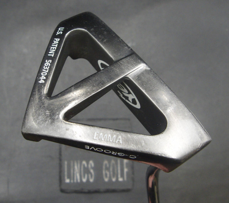 Yes Emma C-Grove Putter Steel Shaft 90cm Length Golf Pride Grip